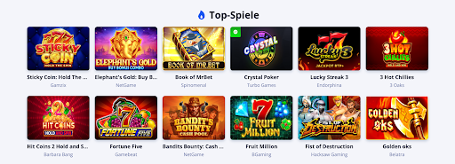 &nbsp;Online Spielautomaten in Mr Bet Casino