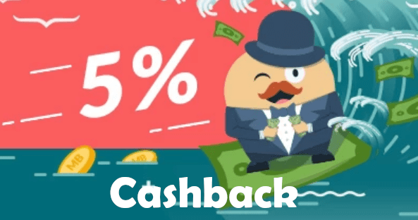 5% Cashback